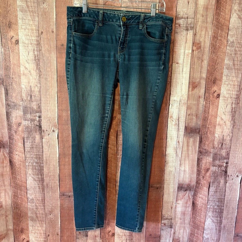 Women’s Dark Teal Skinny Jeans - Classic Slim Fit
